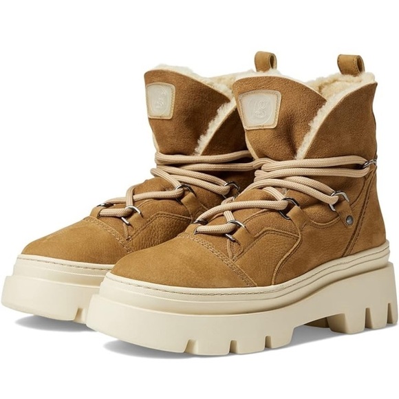 Paul Green Shoes - Paul Green Pandora Fluff in Caramel Camel Combo Women’s Size 8.5 US